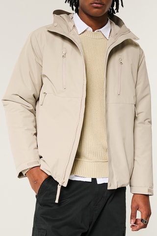 Veste à capuche - Beige