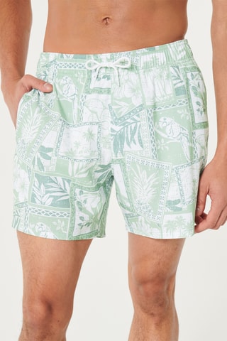 Short de bain - Vert