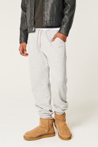 Jogging relaxed - Gris clair chiné