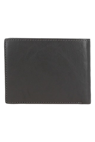 Cartera de piel - Gris