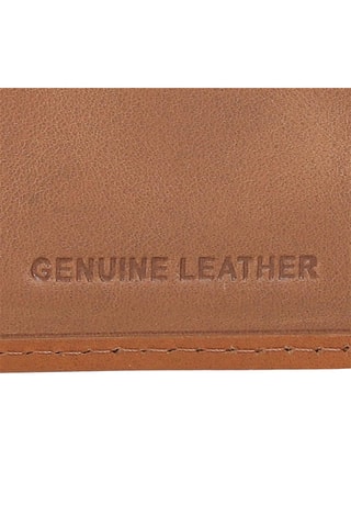 Cartera de piel Cracker - Beige