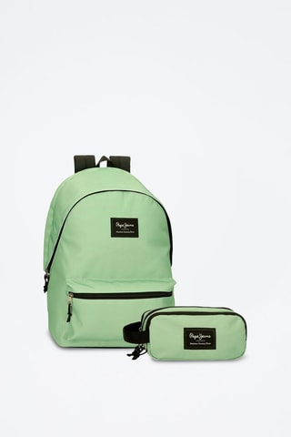 Mochila inteligente y estuche Aris - Verde
