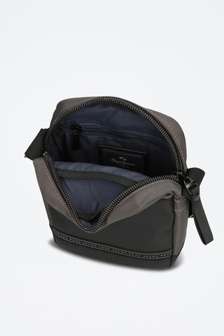 Bandolera Stratford - Negro y gris