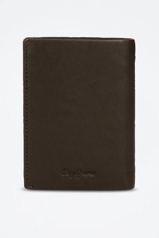 Cartera de piel Marshal - Marrón