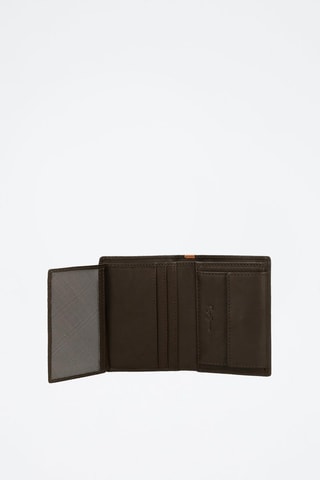 Cartera de piel Marshal - Marrón