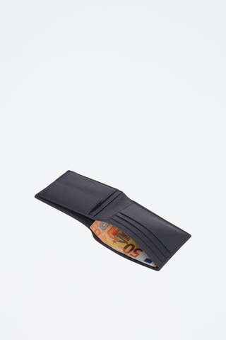 Cartera de piel - Azul