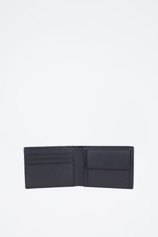Cartera de piel - Azul