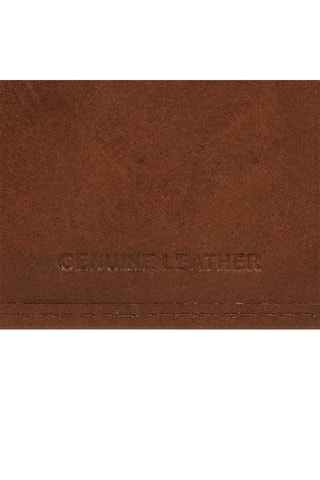 Cartera de piel Jacket - Marrón
