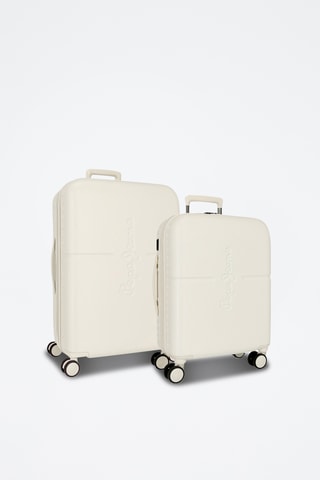 Maleta de cabina y maleta mediana (S/M) Highlight - 55/70 cm - Beige