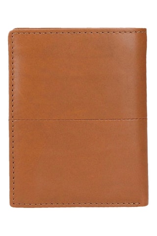 Cartera de piel Cracker - Camel