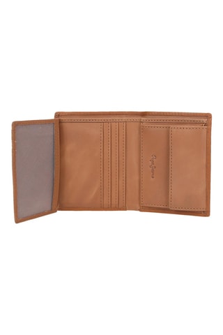 Cartera de piel Cracker - Camel