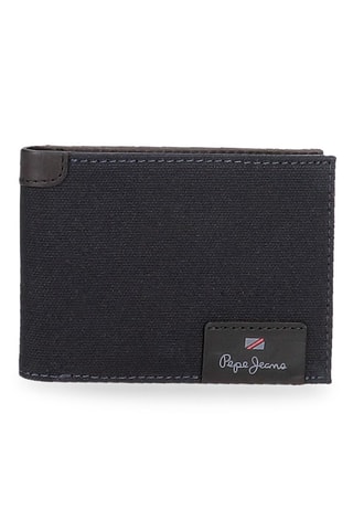 Cartera de piel Hilltop - Azul marino