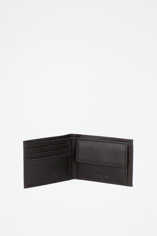 Cartera de piel Hilltop - Azul marino