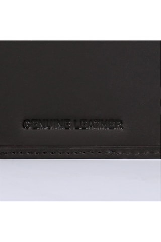 Cartera de piel Hilltop - Azul marino