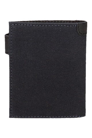 Cartera de piel Hilltop - Azul marino