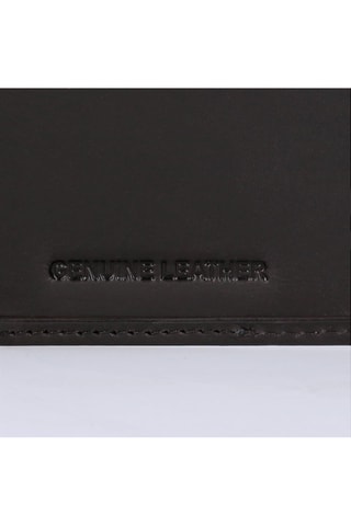 Cartera de piel Hilltop - Azul marino