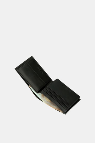 Cartera de piel Hilltop - Verde
