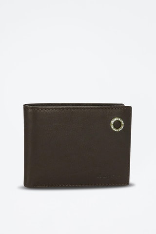 Cartera Badge - Marrón
