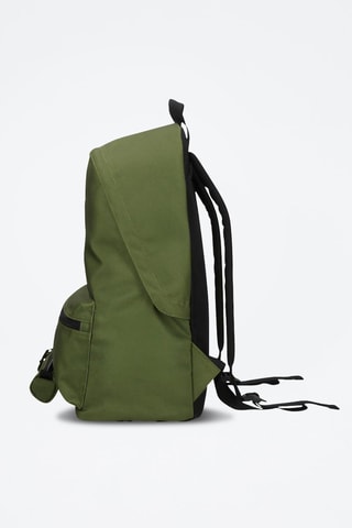 Mochila y estuche Aris - Negro y verde