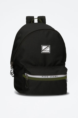 Mochila Luca - Negro y verde