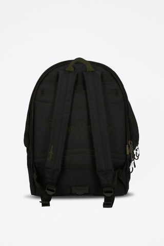 Mochila Luca - Negro y verde