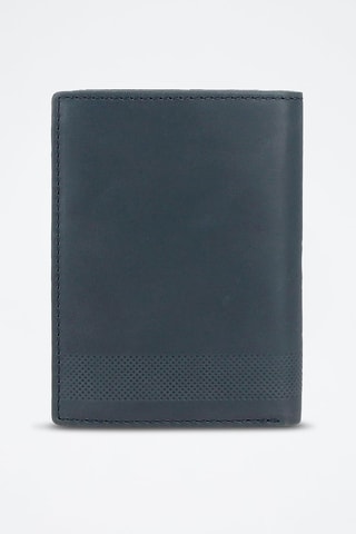 Cartera de piel Deep - Gris