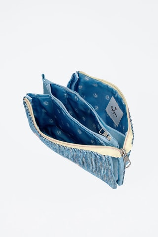 Estuche Lena - Azul y rosa