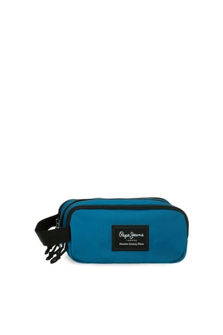 Estuche Aris - Azul y negro