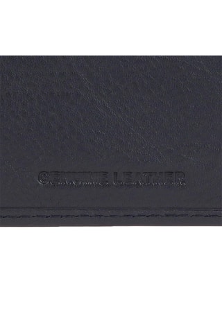 Cartera de piel - Azul