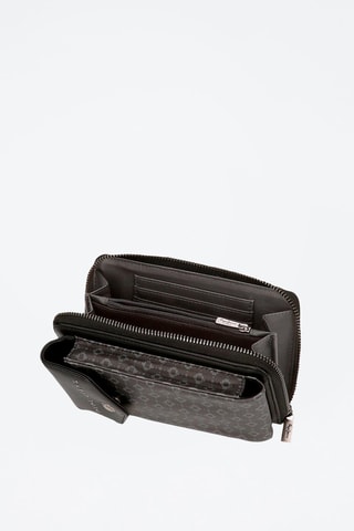 Bandolera Bethany - Gris y negro