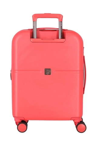 Maleta de cabina - 55 cm - Naranja y plateado