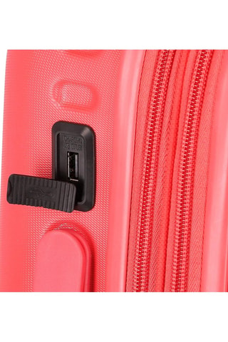 Maleta de cabina - 55 cm - Naranja y plateado