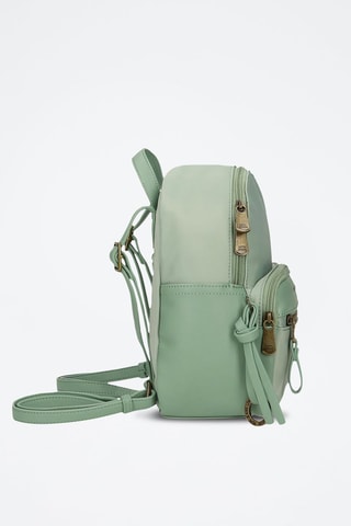 Mochila - Dorado y verde