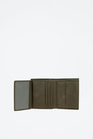 Cartera de piel - Verde
