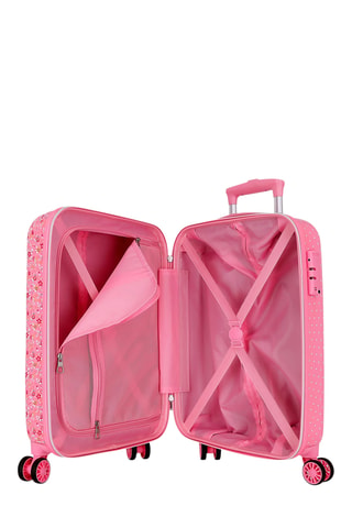 Maleta de cabina Alenka (S) -  67 cm - Candado TSA - Rosa