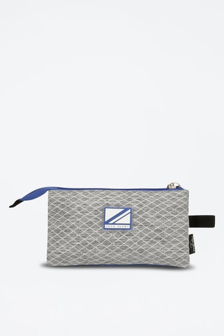 Estuche Darren - Azul y gris