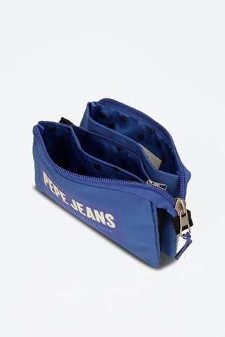 Estuche Darren - Azul y gris