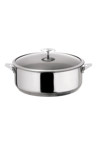 Sauteuse en acier inoxydable revêtement céramique Eclipse - 24 cm