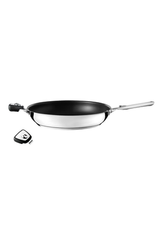 Poêle en acier inoxydable avec manche amovible Eclipse - 32 cm