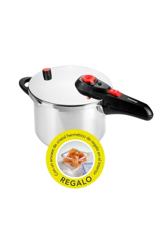 Autocuiseur en acier inoxydable - 6 l - 18,5 cm