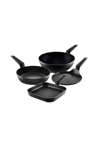 Wok revêtement titane - 28 cm - 3,5 l