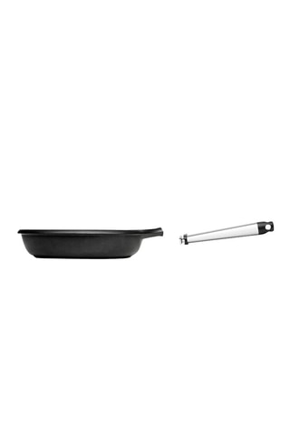 Poêle avec manche en acier inoxydable amovible - 22 cm