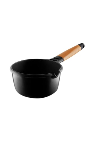 Casserole avec manche amovible en bois de cèdre - 16 cm - 1,25 l