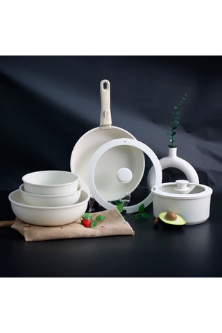Batterie de cuisine en céramique - 8 pièces