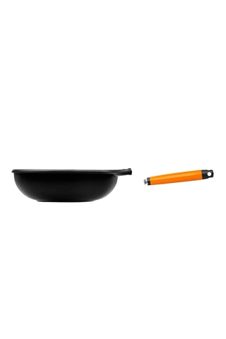Wok avec manche amovible - 28 cm - 5 l