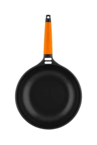 Wok avec manche amovible - 28 cm - 5 l