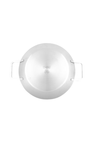 Sautoir à paella en acier inoxydable - 34 cm