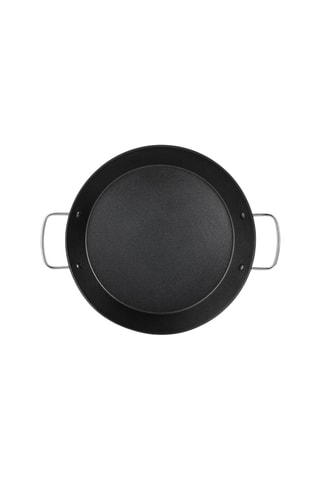 Poêle à paella en acier inoxydable - 36 cm