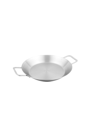 Sautoir à paella en acier inoxydable - 40 cm