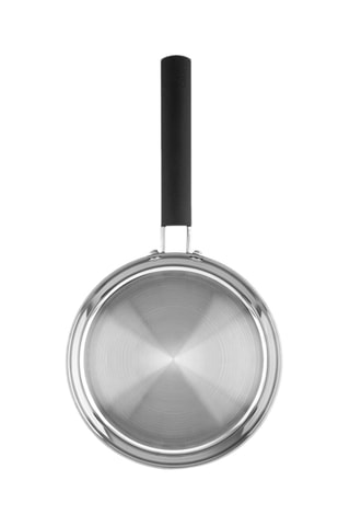 Poêle en acier inoxydable et silicone – 18 cm